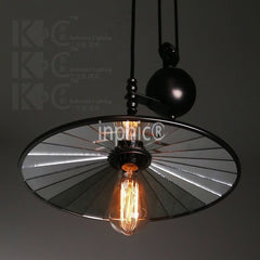 INPHIC-loft復古工業吊燈 酒吧 咖啡廳燈升降燈倉庫藝術diaodeng