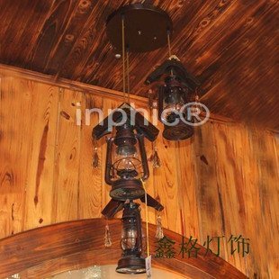 INPHIC-中式 古個性懷舊吊燈歐式鐵藝馬燈餐廳燈 吧檯燈書房燈休閒廳燈