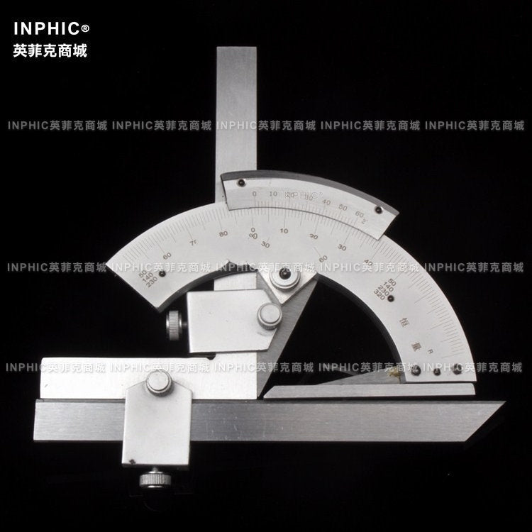 INPHIC-萬能角度尺 量角器角度尺 角度儀測量工具 0320度 測量儀/測試儀/實驗儀器-IOCB013104A