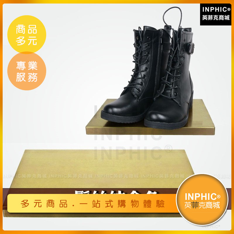 INPHIC-鞋子展示台不鏽鋼展示架拉絲陳列架店面展示拍攝-CMG015104A