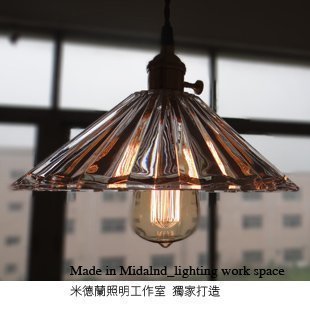 INPHIC-老上海 咖啡廳 燈酒吧  單頭玻璃吊燈燈罩復古吧臺玄關走道燈