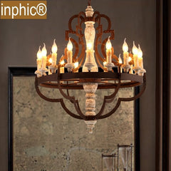 INPHIC-美式鄉村工業風吧臺餐廳吊燈復古創意客廳尼斯湖吊燈