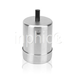 INPHIC-304不鏽鋼花式咖啡拉花模具專用撒粉器卡布奇諾可哥粉筒罐配多圖