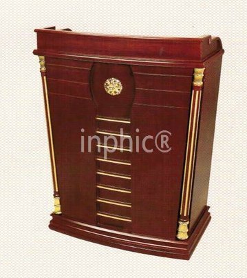INPHIC-實木演講臺 迎賓臺 前臺接待臺主持臺 演講桌 講臺