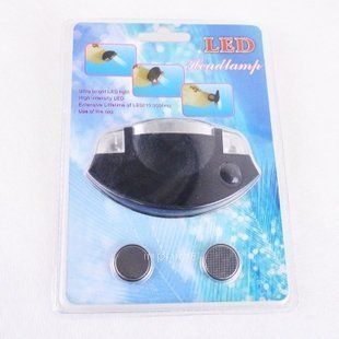 INPHIC-多角度夾帽頭燈 配送兩粒電池 夜釣垂釣用品