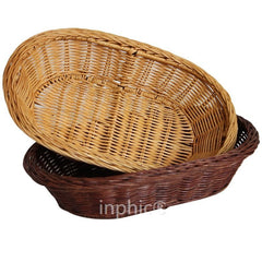 INPHIC-編制收納筐藤制收納竹籃零食收納編織筐收納籃麵包藤籃竹筐水果盤