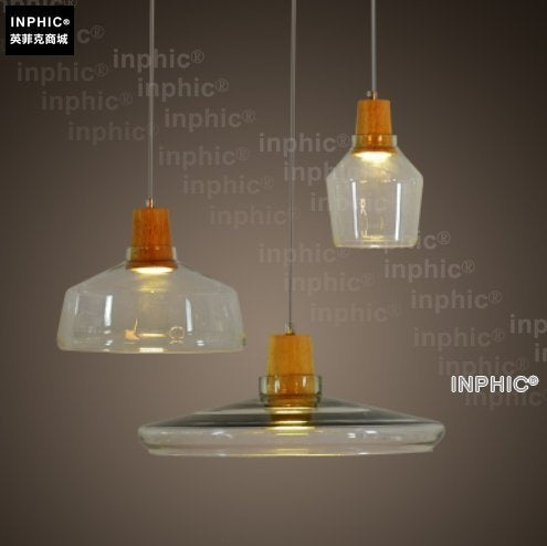 INPHIC-美式簡約現代LED吧臺餐廳燈創意北歐藝術水晶玻璃單頭陰影小吊燈