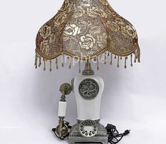 INPHIC-歐式復古檯燈電話創意仿舊有繩電話機臥室裝飾床頭燈