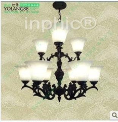 INPHIC-複式樓梯鐵藝吊燈雙層浪漫奢華燈具燈飾田園簡約老上海老古董