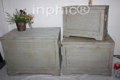 INPHIC-仿舊實木工藝 仿舊箱子 古董箱3件套