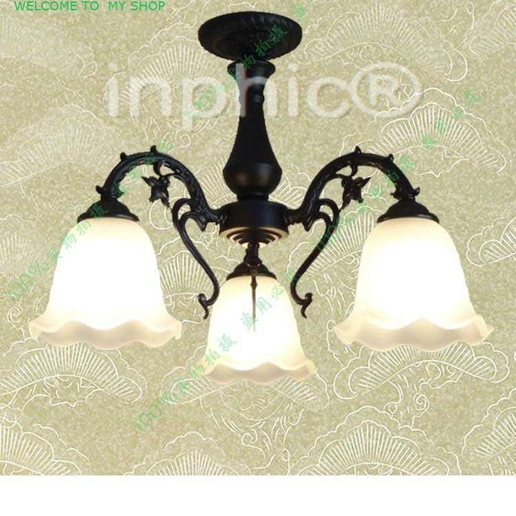 INPHIC-臥室客廳書房燈具燈飾三頭吸頂燈現代簡約工程美容院酒吧台
