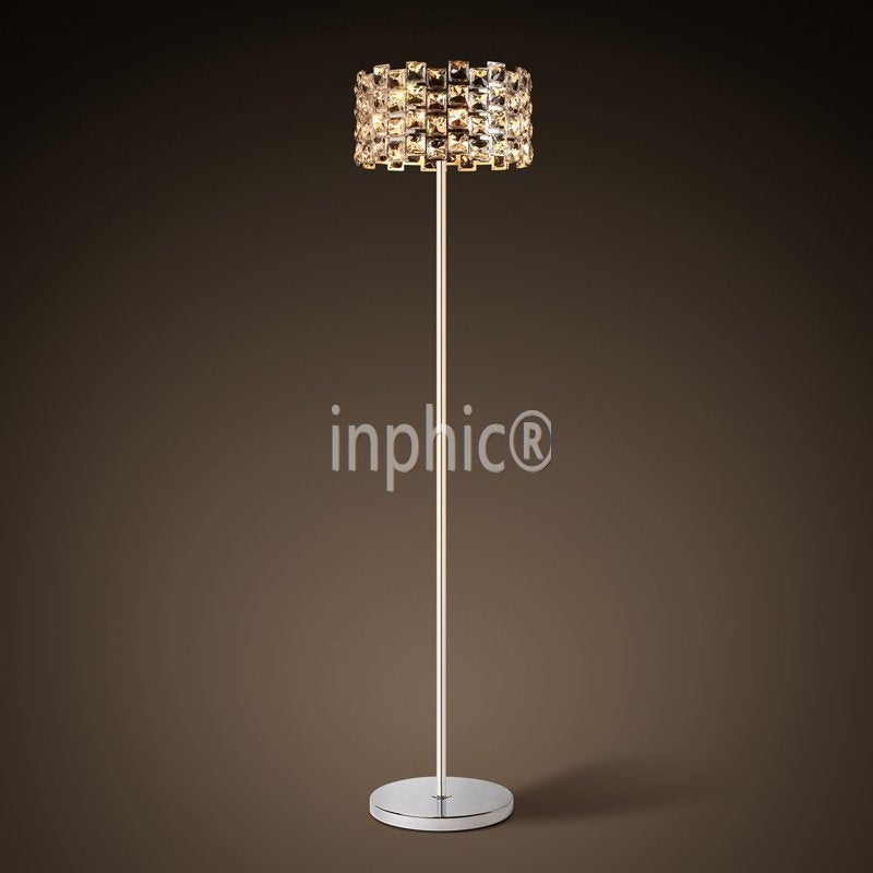 INPHIC-現代客廳臥室床頭水晶落地檯燈簡約 奢華別墅立式落地燈