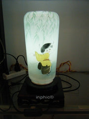 INPHIC-手工繪畫童子圖 景德鎮德鎮陶瓷燈 水晶燈座