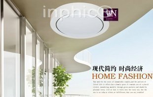 INPHIC-現代簡約壓克力吸頂燈客廳燈臥室燈餐廳燈具燈飾圓乳白