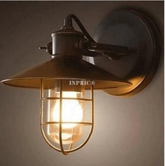 INPHIC-Loft復古工業餐廳酒吧臥室床頭燈美式過道倉庫陽臺戶外牆壁燈