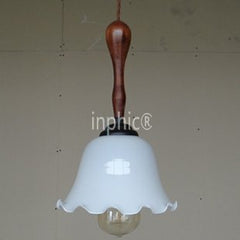 INPHIC-美式復古懷舊上海 玻璃木藝手柄吊燈loft工業酒吧臺吊燈小波