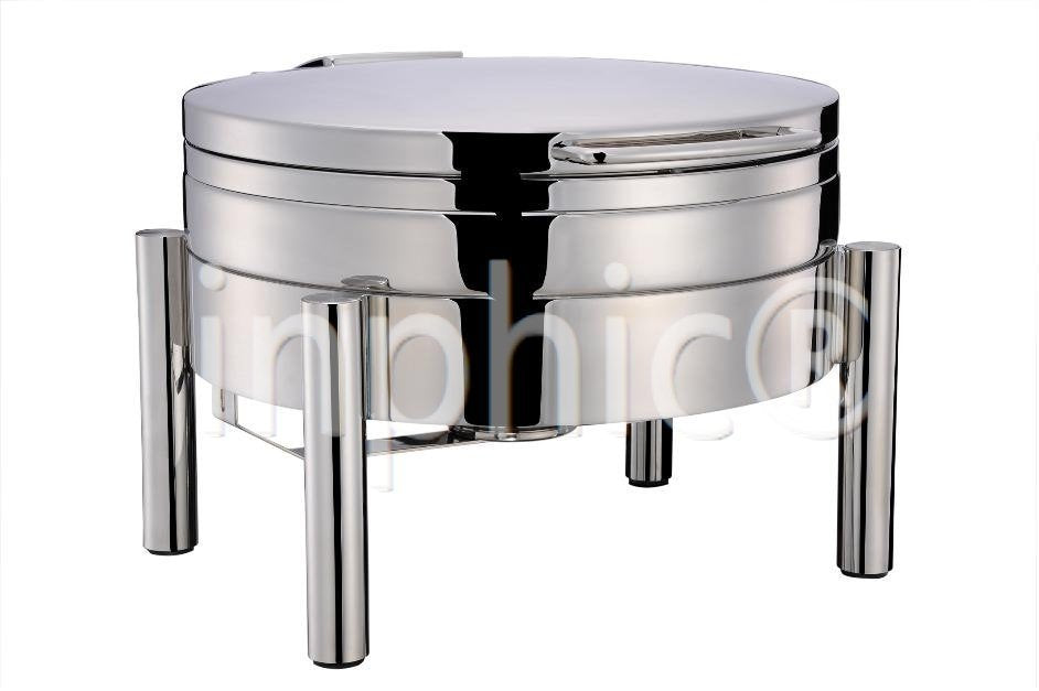 INPHIC-不鏽鋼圓形自助餐爐 不鏽鋼餐爐 全鋼蓋餐爐 酒店餐具