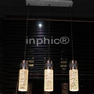 INPHIC-三頭水晶餐廳燈 氣泡水晶燈 餐吊燈現代簡約餐廳燈 餐燈