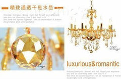 INPHIC-歐式客廳水晶高級時尚簡約餐廳臥室琥珀色水晶吊燈具