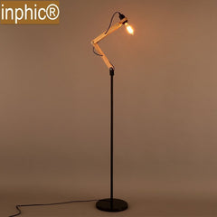 INPHIC-簡約落地燈工業風鐵藝復古創意休閒吧個性裝飾客廳落地燈