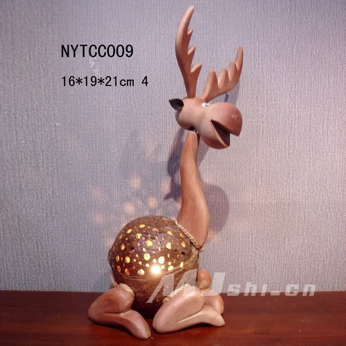 INPHIC-東南亞風格客廳臥室書房床頭燈飾燈具 泰國進口實木 駝鹿