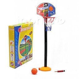 INPHIC-童籃球架可移動攜帶式調高低 送球針充氣筒G00006