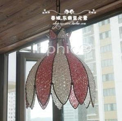 INPHIC-手工編制花朵小吊燈玄關陽臺餐廳燈