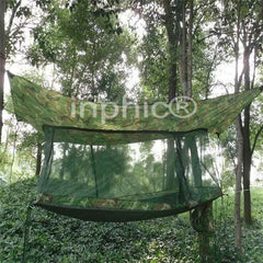 INPHIC-露營睡具便攜式多功能吊床吊床蚊帳帳篷一體士兵防護裝具 戶外休閒用品