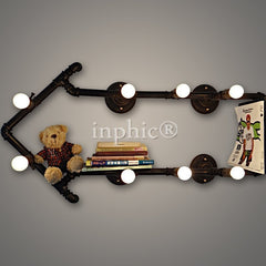 INPHIC-loft壁燈水管燈復古工業燈咖啡館燈飾 美式鄉村鐵藝愛迪生壁燈