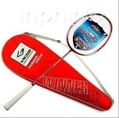 INPHIC-羽毛球拍 全CARBON6509一次成型羽拍 紅色羽毛拍