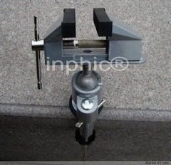 INPHIC-商用 營業 小型臺虎鉗桌鉗DIY實用萬向鉗