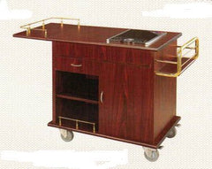 INPHIC-單雙頭煮餐車 豪華餐車 手推煮餐車 餐廳服務車 鮑魚車