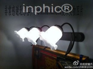 INPHIC-歐式田園3頭壁燈 臥室 走道 床頭 燈