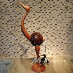 INPHIC-東南亞風格客廳臥室書房床頭燈飾燈具 泰國進口實木 仙鶴燈