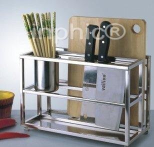 INPHIC-全不鏽鋼廚房置物架 刀架 調味架 砧板筷子刀架