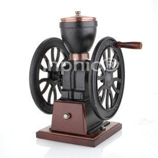 INPHIC-大雙輪手搖磨豆機 純生鐵打造 磨豆機中的經典之王