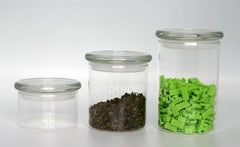 INPHIC-玻璃密封罐三件套裝玻璃茶葉罐玻璃儲物罐