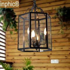 INPHIC-美式鄉村復古吊燈創意個性吊燈鳥籠餐廳吧臺工業燈具