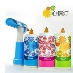 INPHIC-圓筒心情燈 便攜式充電蠟燭小夜燈 節能燈 創意LED檯燈