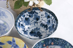 INPHIC-陶瓷餐具日本料理米飯碗2花可選青花碗常用米飯碗八角碗
