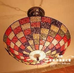 INPHIC-波西米亞地中海臥室燈 馬賽克兩用