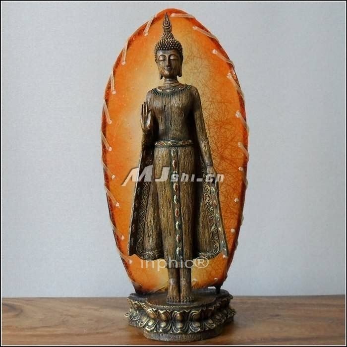 INPHIC-宗教 東南亞風格 工藝品擺飾 樹脂佛像 泰國家居飾品  站姿泰