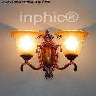 INPHIC-燈飾燈具歐式壁燈鐵藝燈具雙頭壁燈燈過道客廳臥室壁燈26B