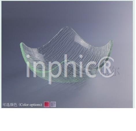 INPHIC-酒店KTV自助餐具 高模擬玻璃壓克力刺身冰盆 火鍋店涼菜盤 水果盤 16cm