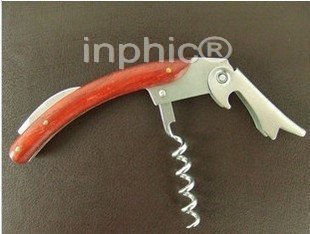 INPHIC-不鏽鋼 紅酒開瓶器 葡萄酒啟瓶器 紅木開瓶器