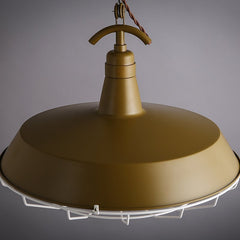 INPHIC-北歐現代簡約酒吧吧臺 復古 服裝店 咖啡廳 鐵藝loft鍋蓋吊燈