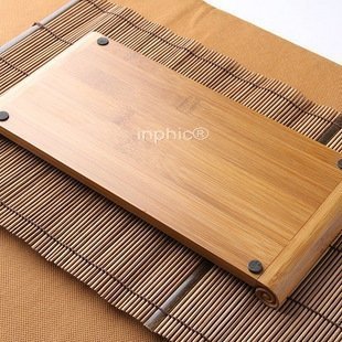 INPHIC-茶具 竹製茶盤茶海 大小款茶托 竹托盤單層茶托盤 質堅耐用