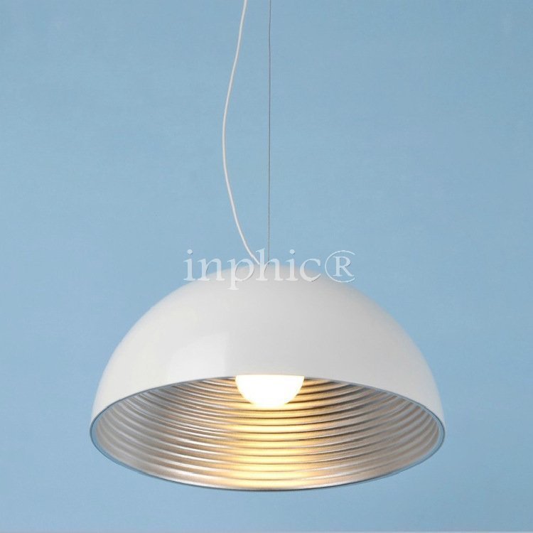 INPHIC-現代 鄉村田園 極致簡約 客廳餐廳 大號螺紋吊燈 白色