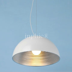 INPHIC-現代 鄉村田園 極致簡約 客廳餐廳 大號螺紋吊燈 白色