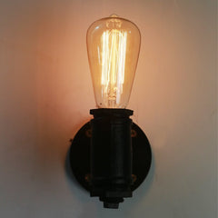 INPHIC-loft懷舊鐵藝工業水管造型 壁燈復古 咖啡廳 愛迪生燈泡牆壁燈